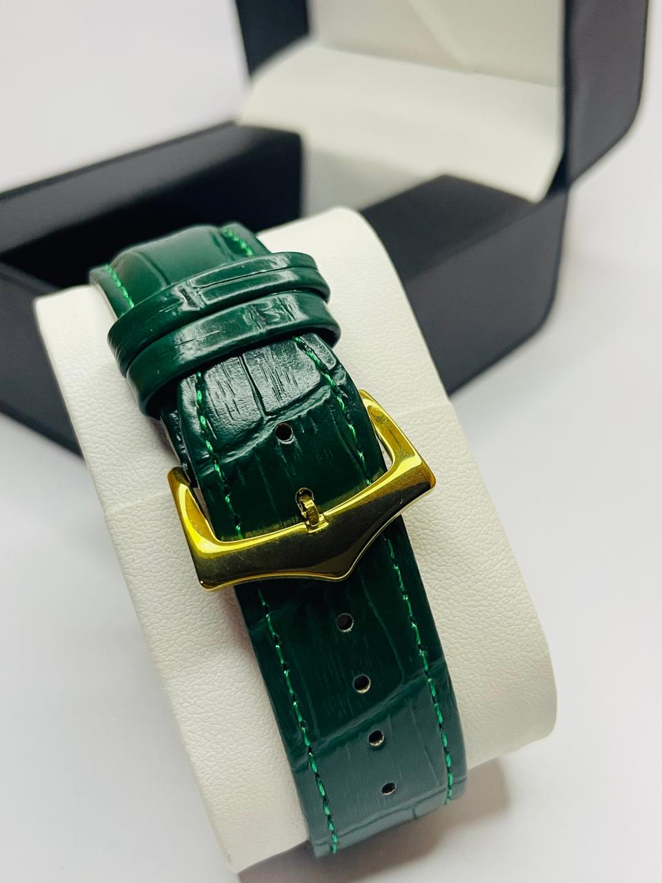 Vintage Tank Luxury Elegant Brown Dial Square Watch