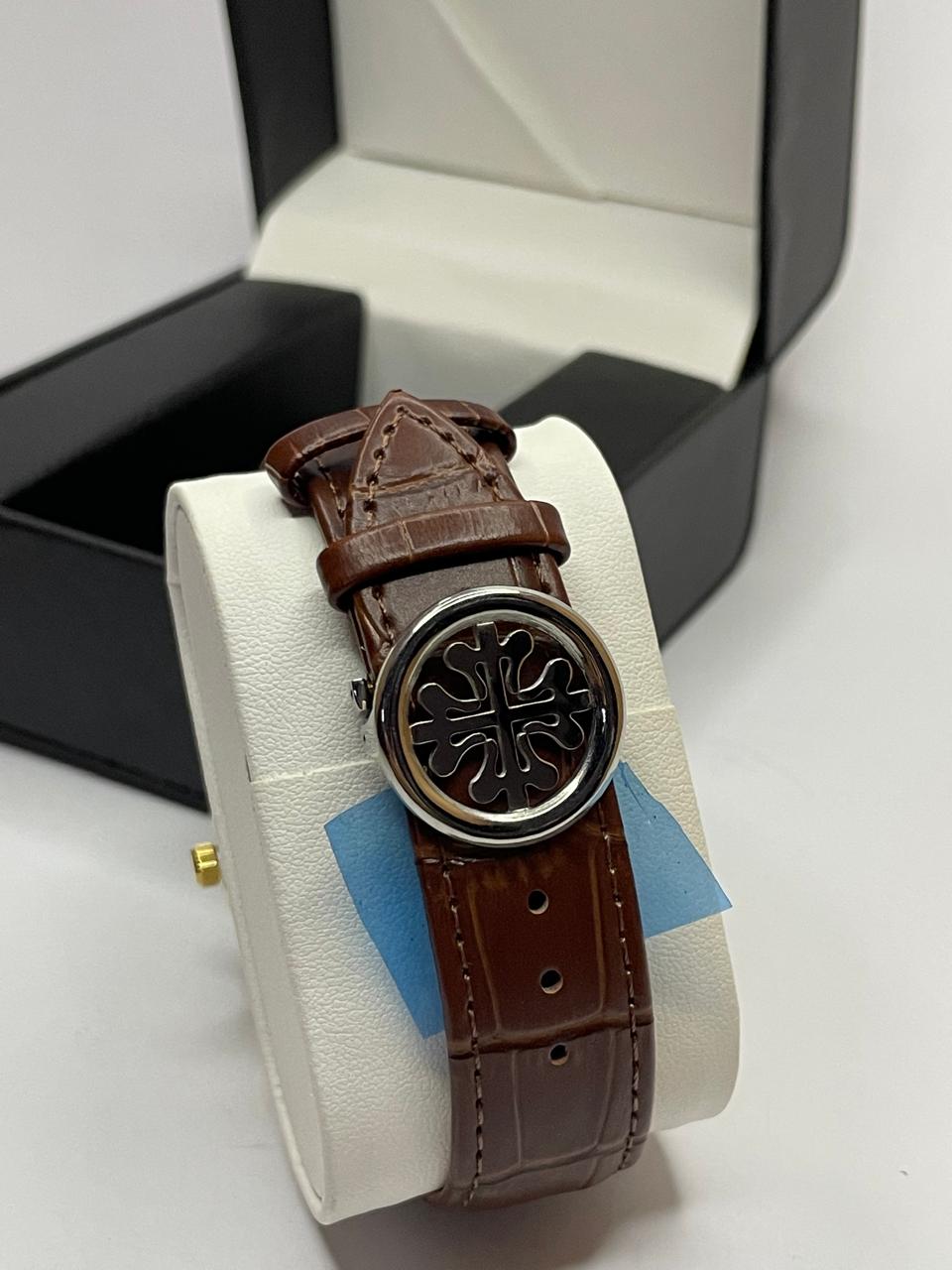 PP Master Lock Leather Strap Watch (Model: PP-ML01)