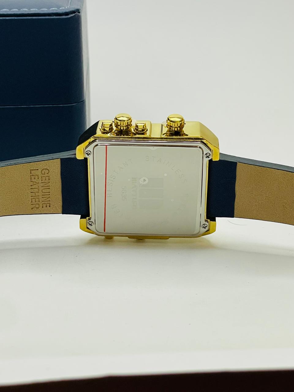 Triple Time Zone Chronograph Sports Watch