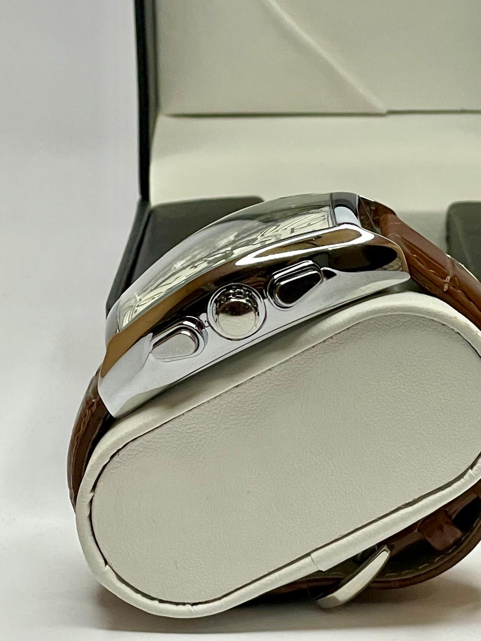 Franck Muller Chronograph Men's Watch | Brown Leather Strap | RWC Pakistan