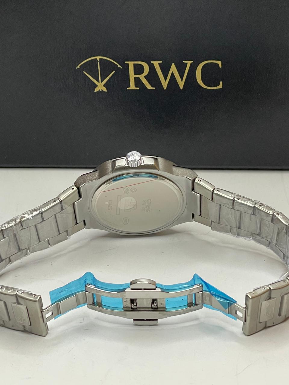 Patek Philippe Men's Chain Watch | Premium Silver Stainless Steel Luxury Timepiece | RWC Pakistan