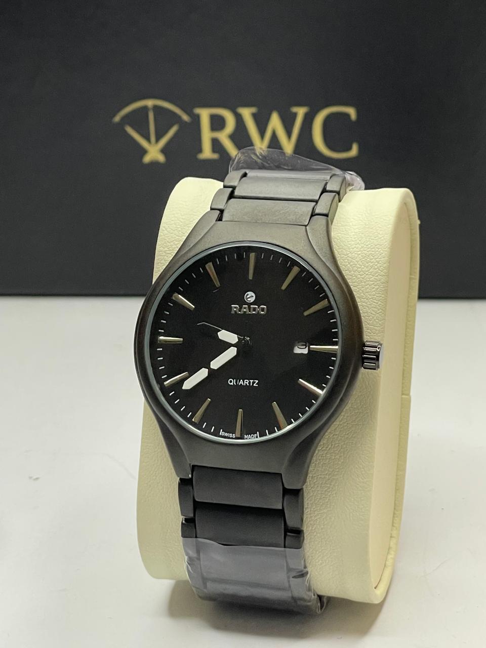 Rado True Ceramic Men's Watch | Black Dial | RWC Pakistan