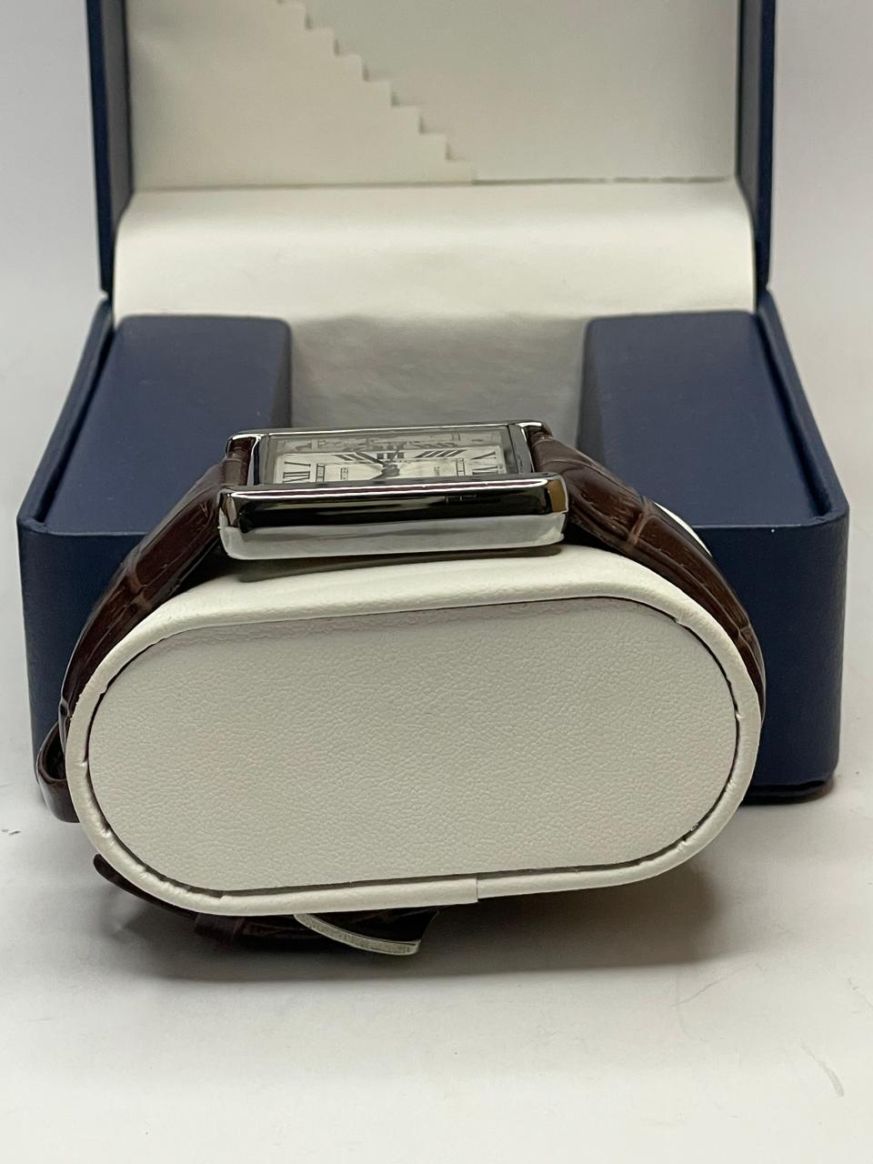 Cartier Tank Old Money Watch | Leather Strap | RWC Pakistan