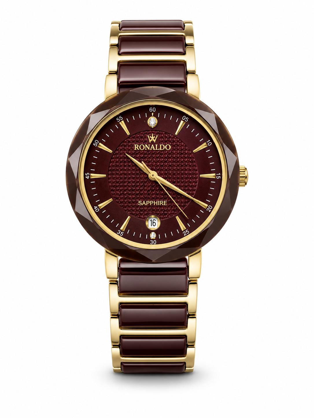 Rovaldo Original Ceramic Chain Watch For Men | RWC | Pakistan