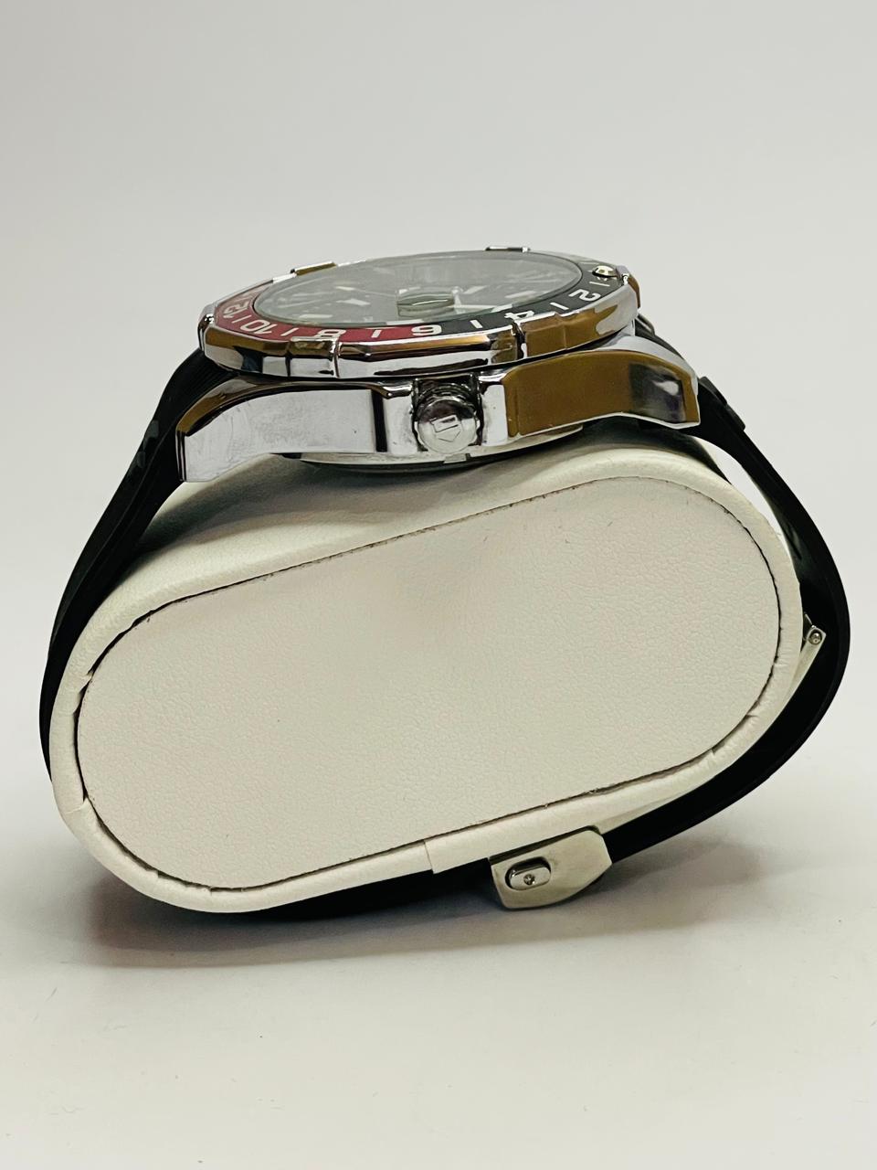 TAG Heuer Calibre 7 GMT Men's Watch | Silicon Strap Master Lock | RWC Pakistan