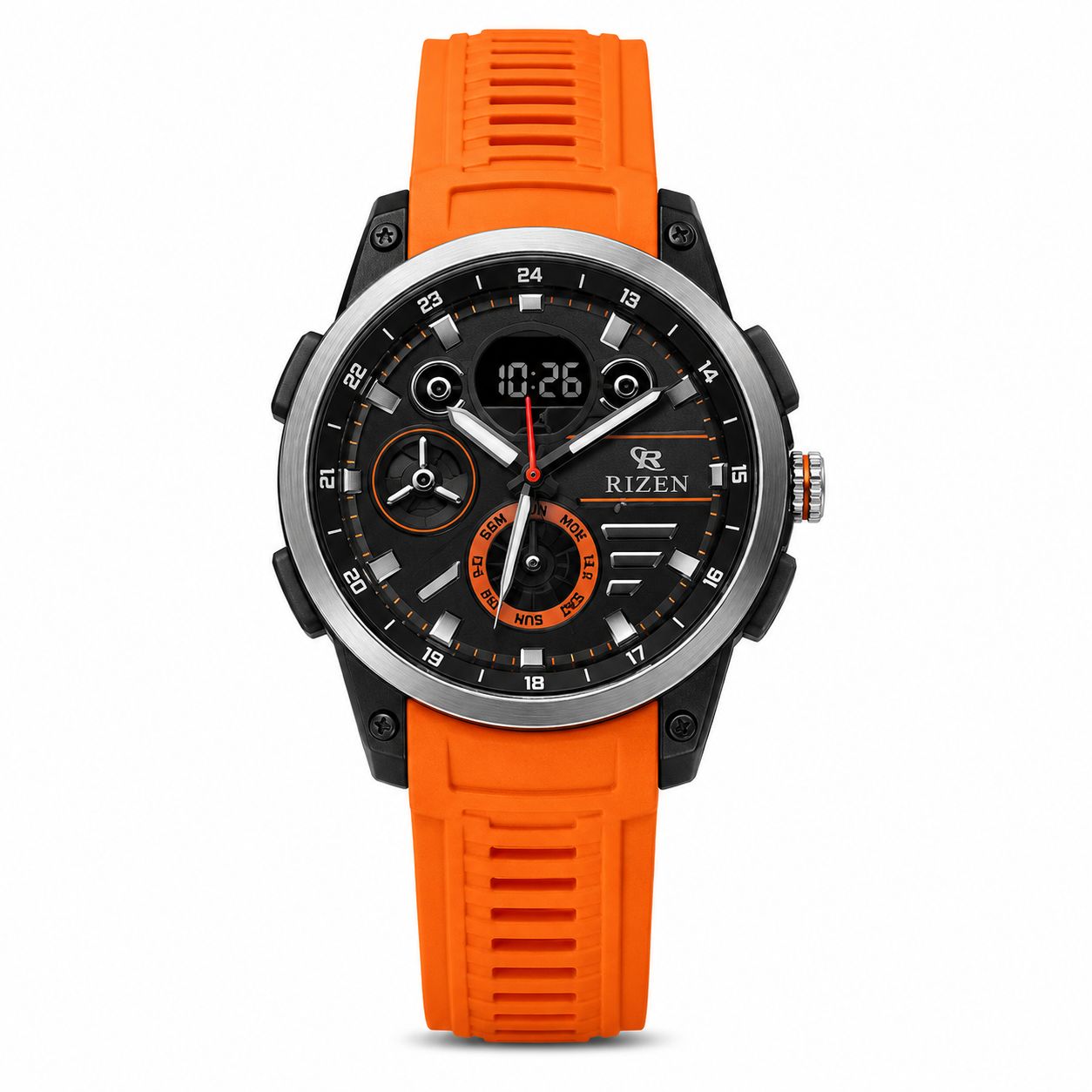 Rizen-rz-0895-sports-watch-dual-time| RWC online|pakistan