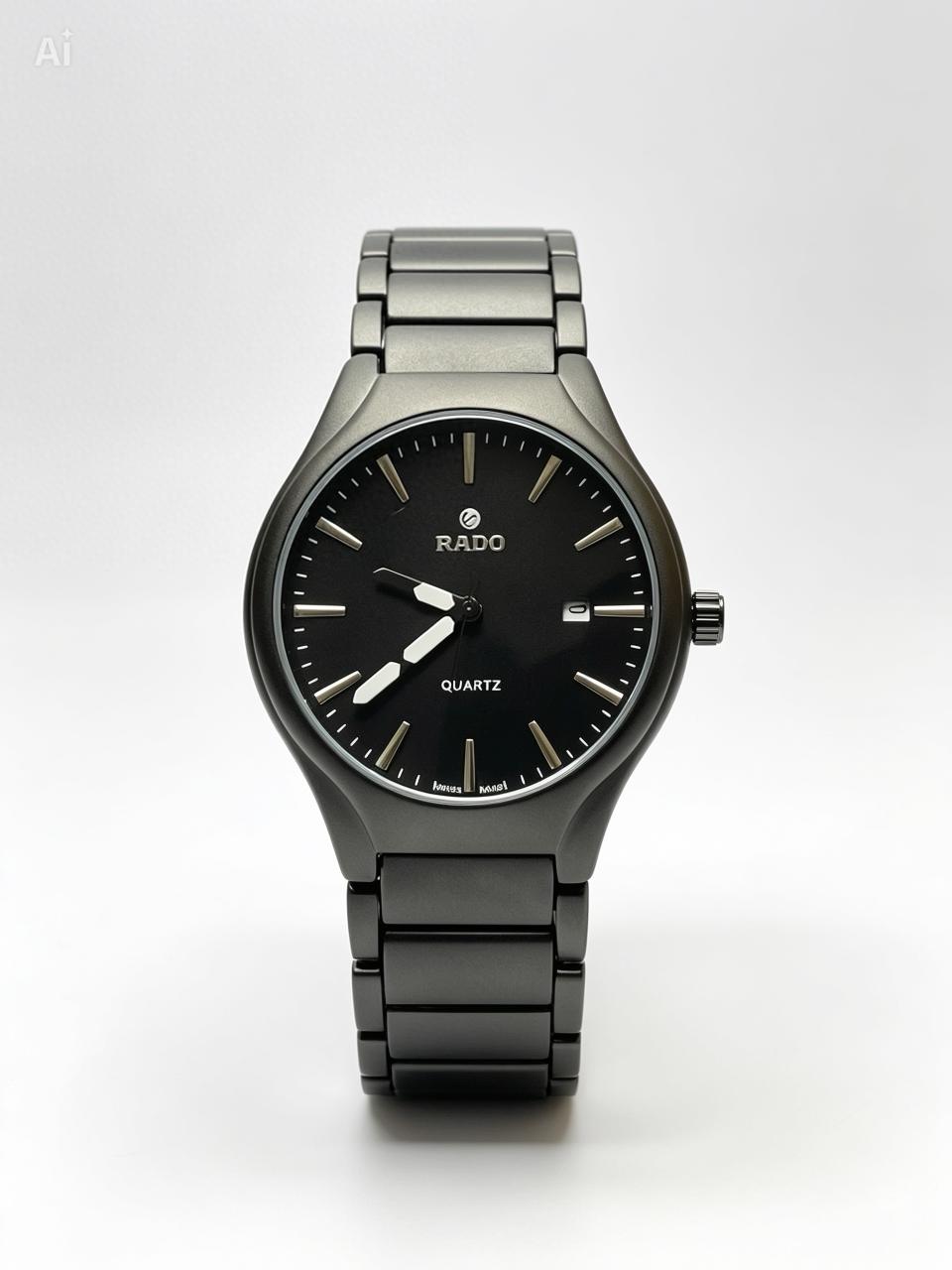 Rado True Ceramic Men's Watch | Black Dial | RWC Pakistan